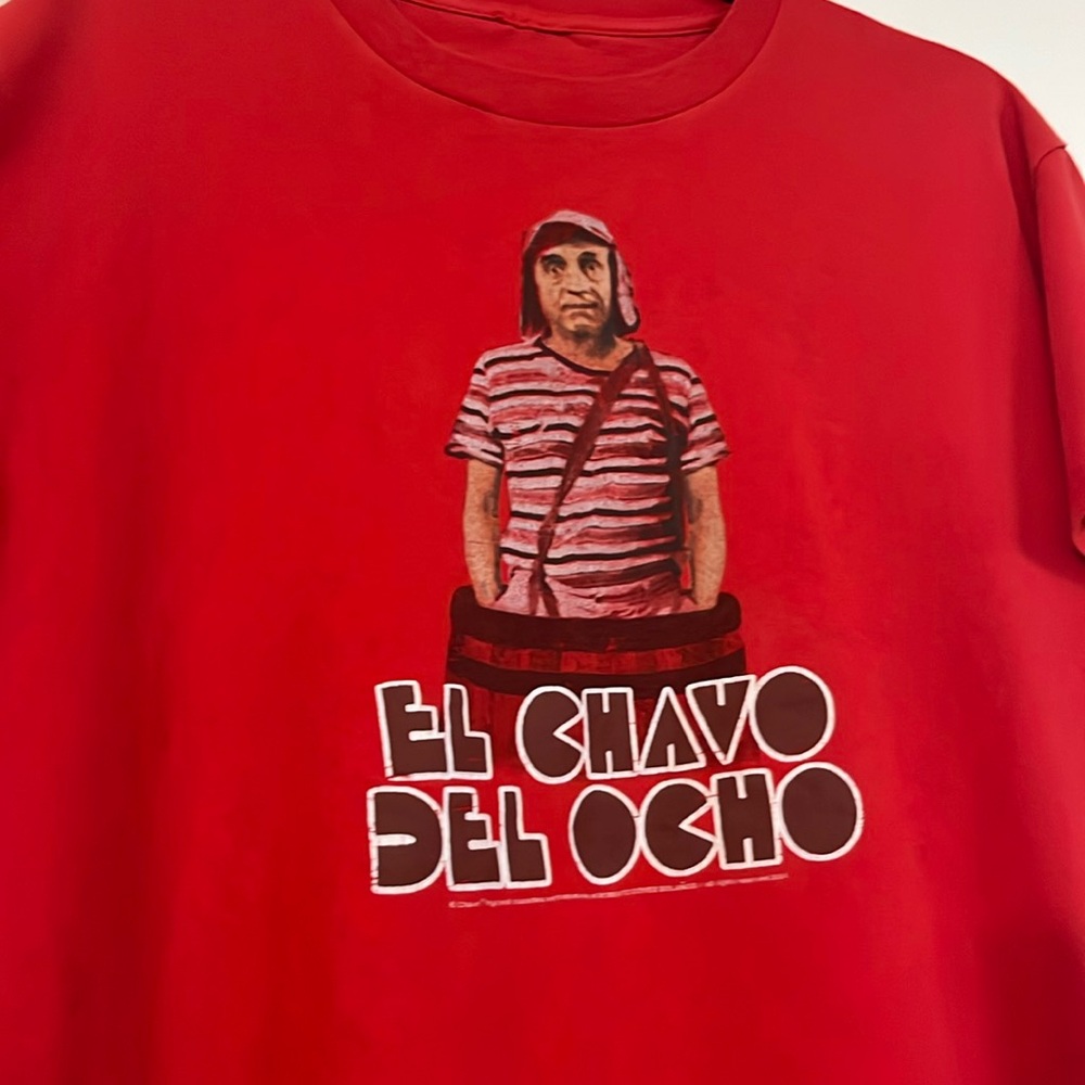 Red El Chavo Del Ocho T-Shirt (as is)
